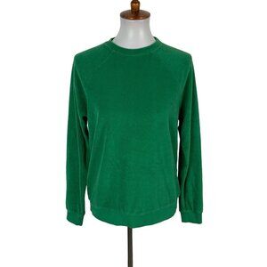 Kule Women’s Sweater Medium Green Lounge Pullover Crewneck